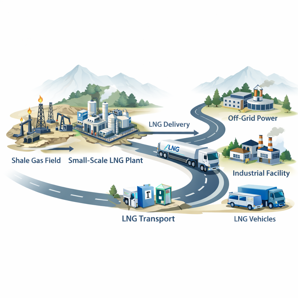 Small-Scale Shale Gas Liquefaction: When Does It Make Economic Sense 5 small-scale shale gas liquefaction