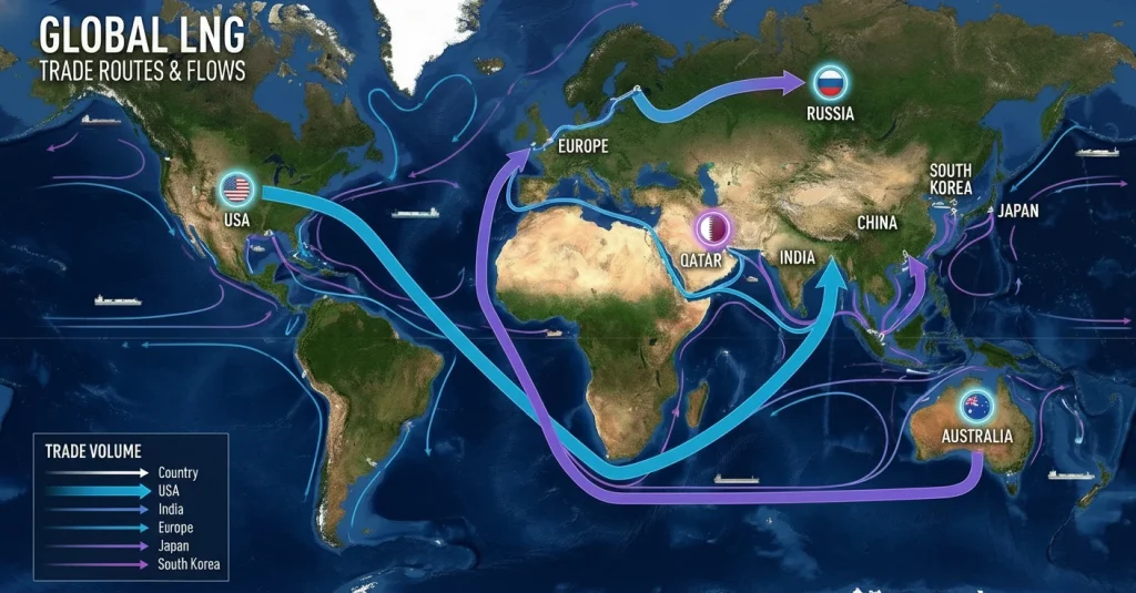 Restructuring World LNG Supply and Demand Frameworks Due to Demand Shifts 1 LNG Supply