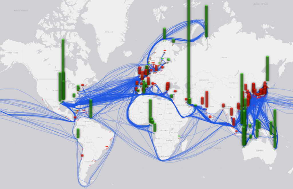 Impact of the Strait of Hormuz Situation on the Global LNG Supply Chain 1 Global LNG shipping routes